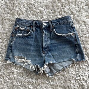 AGOLDE denim shorts